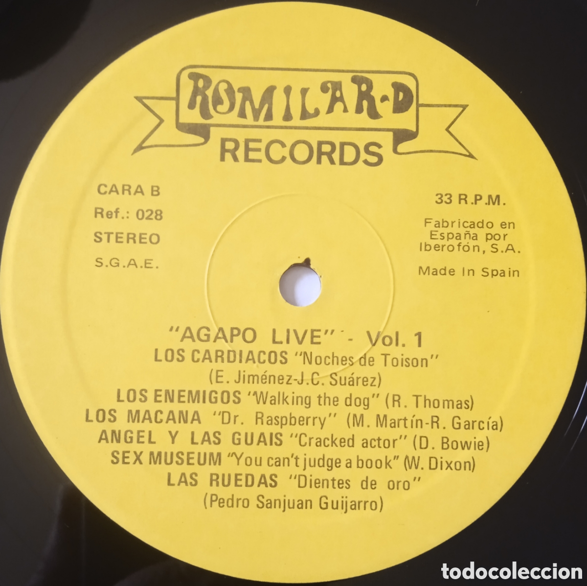 Discos de vinilo: Disco de vinilo Agapo Live - Foto 6