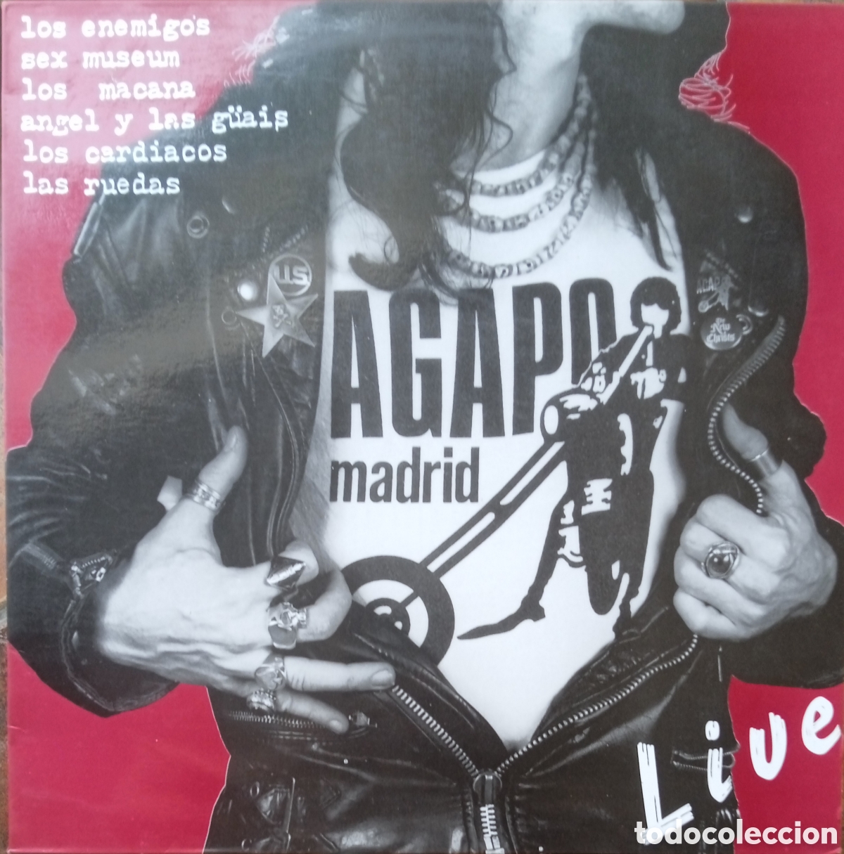 Discos de vinilo: Disco de vinilo Agapo Live