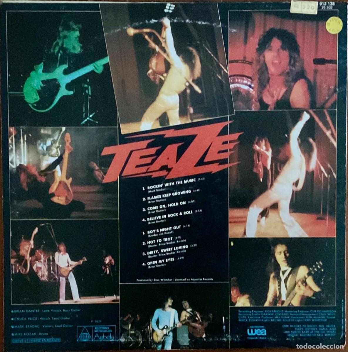 Discos de vinilo: TEAZE - TEAZE, Hard Rock - Foto 2