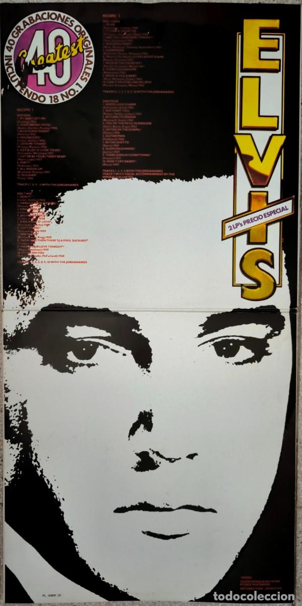 Discos de vinilo: Elvis: 40 Greatest (2xLP) - Foto 2