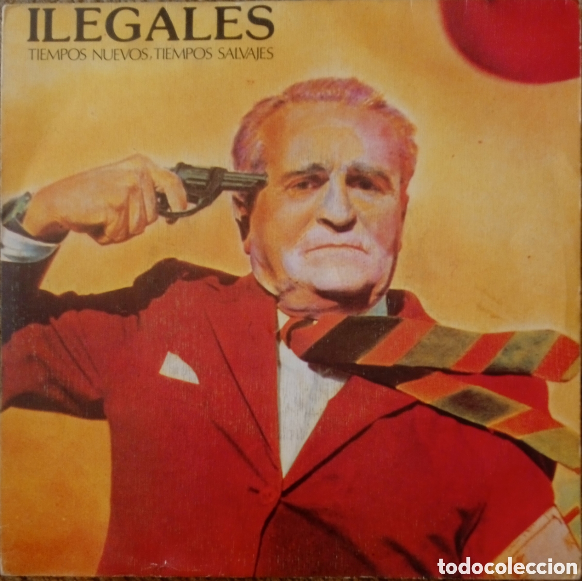 Discos de vinilo: Disco de vinilo Ilegales (Single Promo)