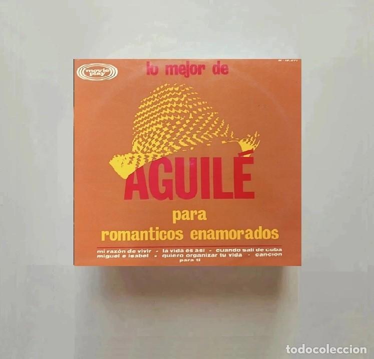 Discos de vinilo: [LP VINILO]. LUIS AGUILE. LO MEJOR DE AGUILE PARA ROMANTICOS ENAMORADOS. PARA CANTAR Y BAILA