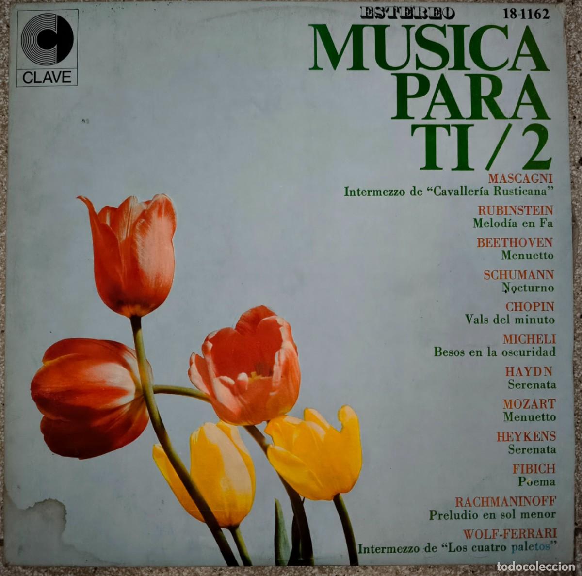 Discos de vinilo: M&uacute;sica para Ti Vol. 2
