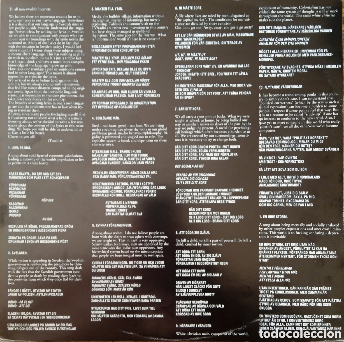 Discos de vinilo: Disco de vinilo Totalit&auml;r - Foto 5