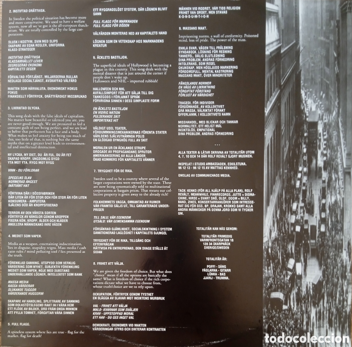 Discos de vinilo: Disco de vinilo Totalit&auml;r - Foto 6