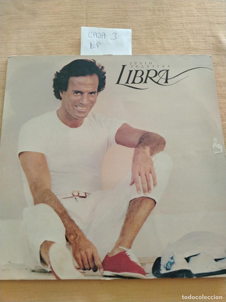 Discos de vinilo: Disco Vinilo LP julio Iglesias, libra