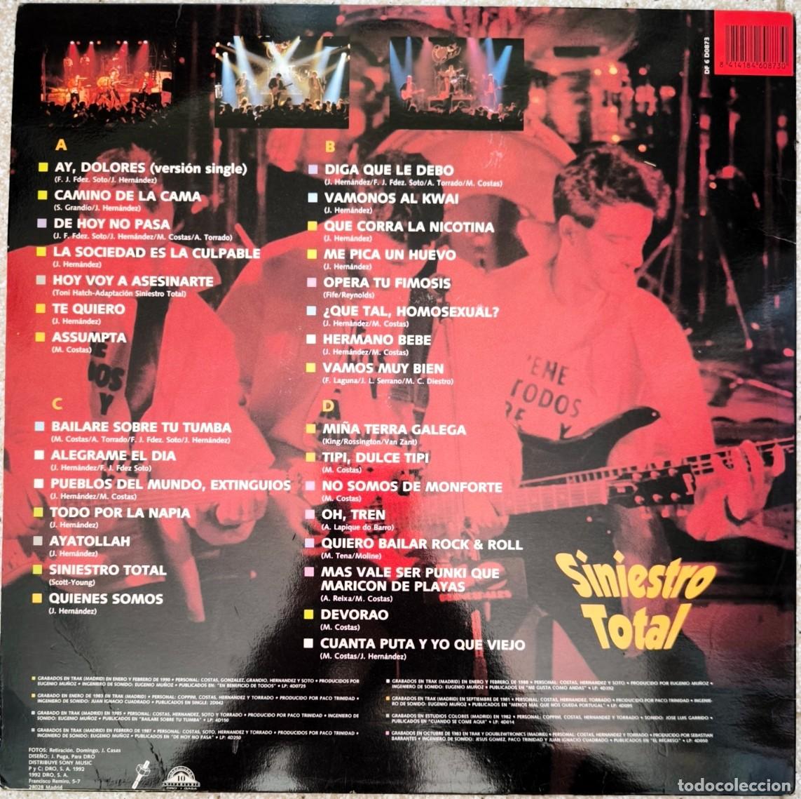 Discos de vinilo: Siniestro Total: Trabajar para el Enemigo (2xLP) - Foto 2