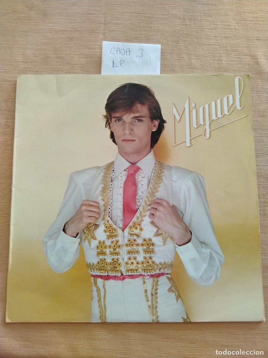 Discos de vinilo: Disco Vinilo LP Miguel Bose, te amar&eacute;, sexo
