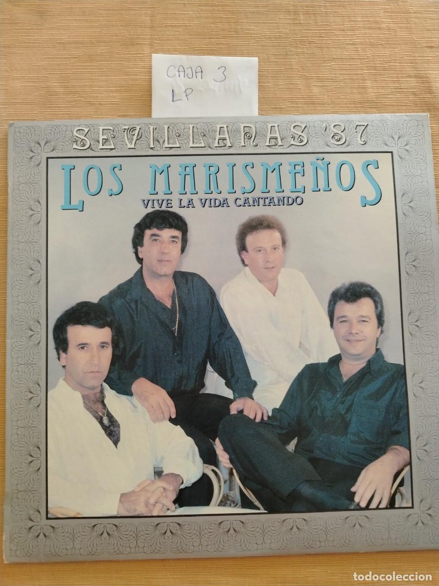 Discos de vinilo: Disco Vinilo LP los marisme&ntilde;os, vive la vida cantando