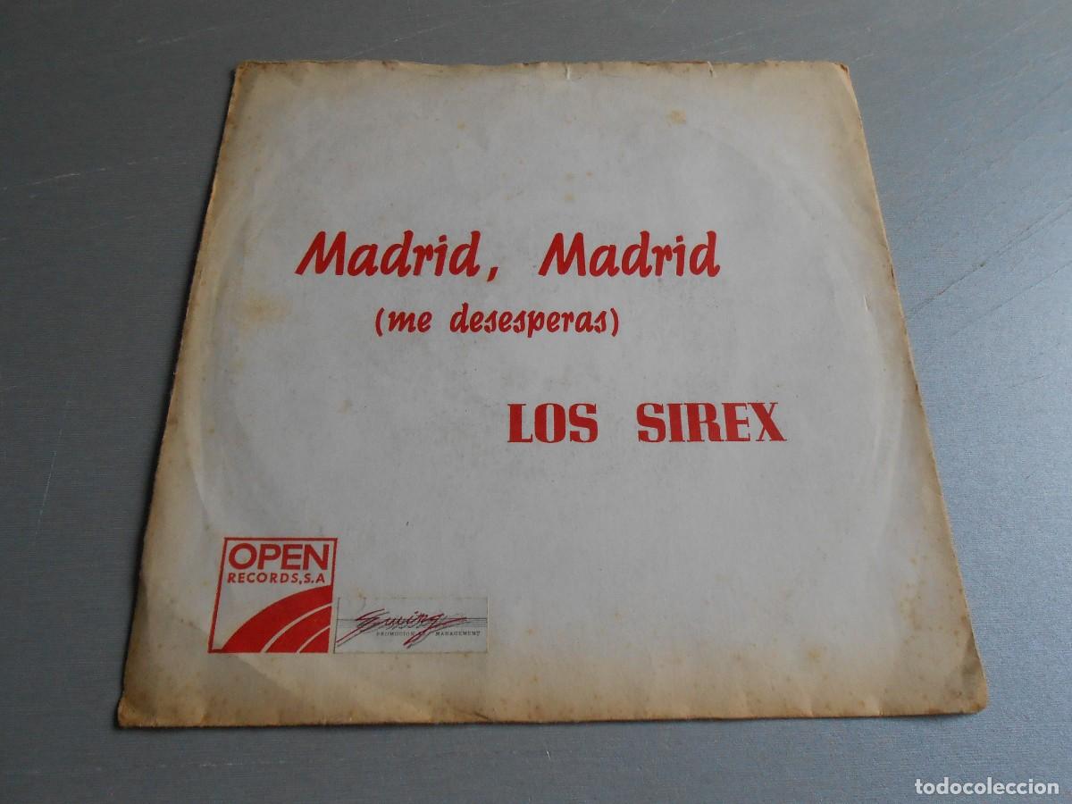 Discos de vinilo: SIREX, LOS, SG, MADRID, MADRID (Me desesperas) + 1, A&Ntilde;O 1984, OPEN RECORDS, OSN-1006, PROMOCIONAL