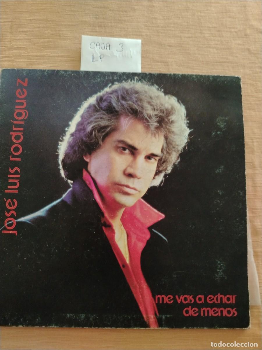 Discos de vinilo: Disco Vinilo LP Jos&eacute; Lu&iacute;s Rodr&iacute;guez el puma, me vas a echar de menos