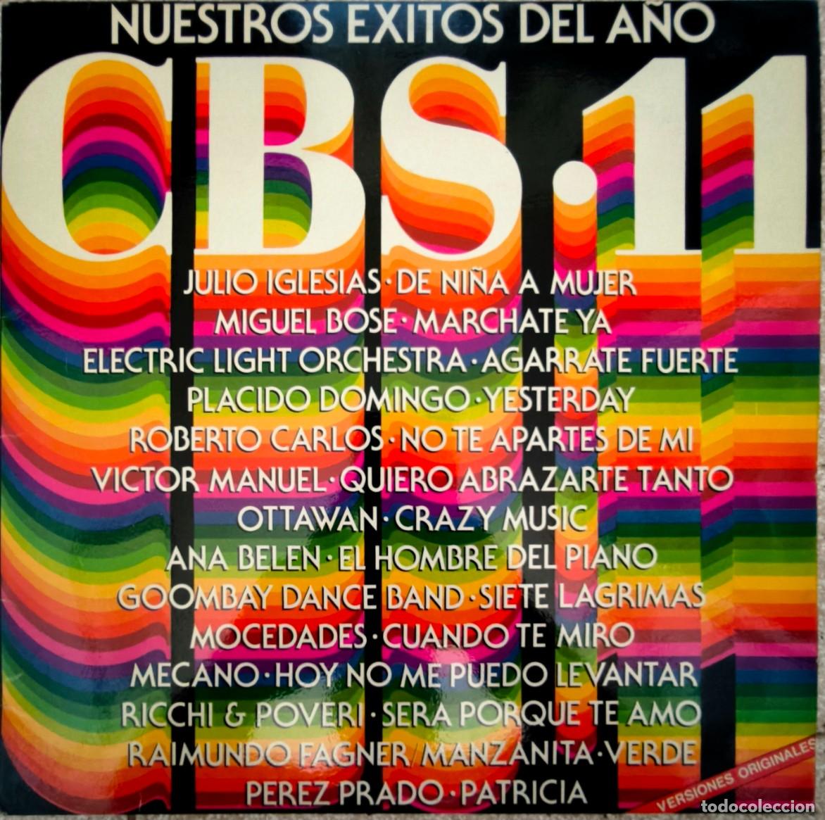 Discos de vinilo: CBS 11: Nuestros &Eacute;xitos del A&ntilde;o