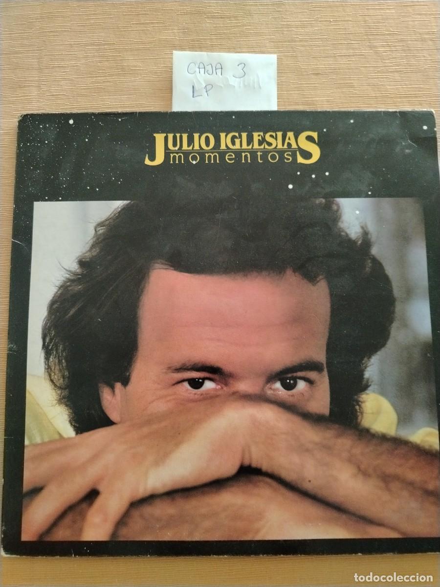Discos de vinilo: Disco Vinilo LP julio Iglesias, momentos