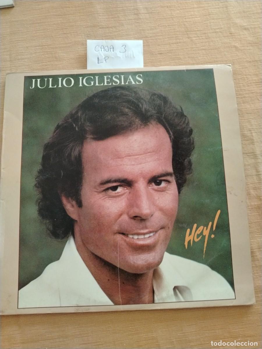 Discos de vinilo: Disco Vinilo LP julio Iglesias, hey