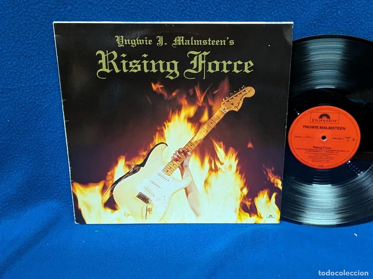 Discos de vinilo: YNGWIE J. MALMSTEEN 'S RISING FORCE - 1st ALBUM - LP 1984 - PRINTED IN GERMANY -