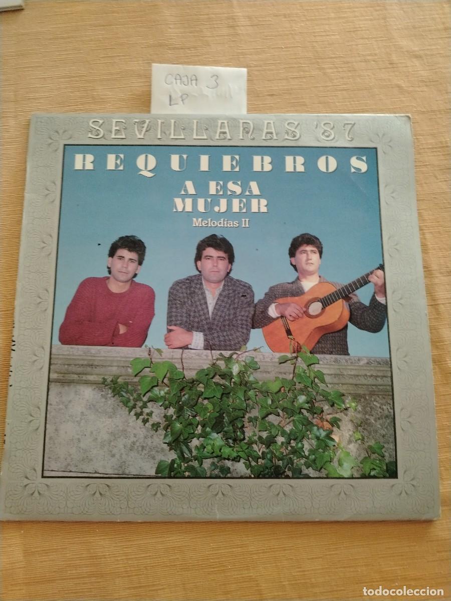 Discos de vinilo: Disco Vinilo LP requiebros, a esa mujer, melodias