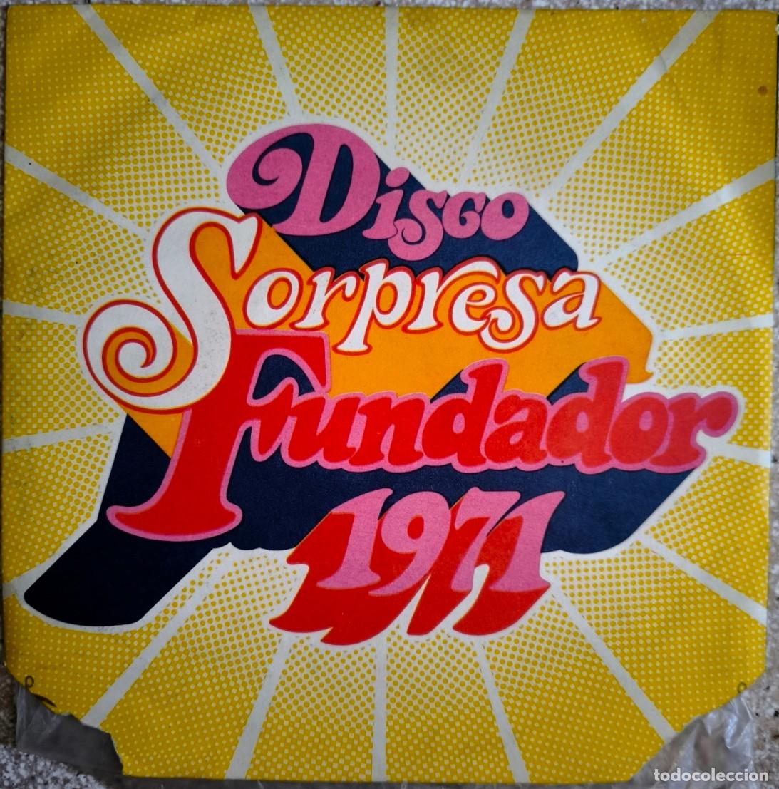 Discos de vinilo: Disco Sorpresa Fundador 1971
