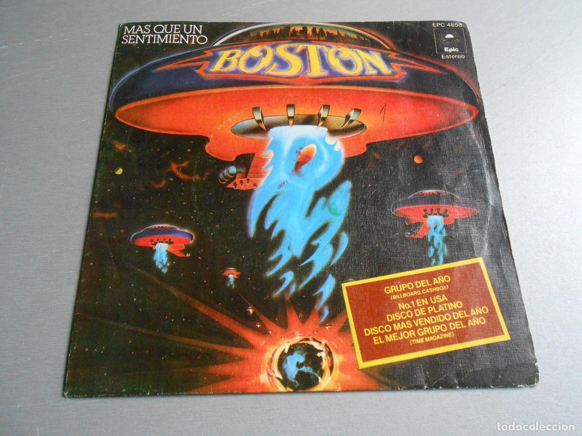 Discos de vinilo: BOSTON, SG, MAS QUE UN SENTIMIENTO + 1, A&Ntilde;O 1976, EPIC, EPC 4658
