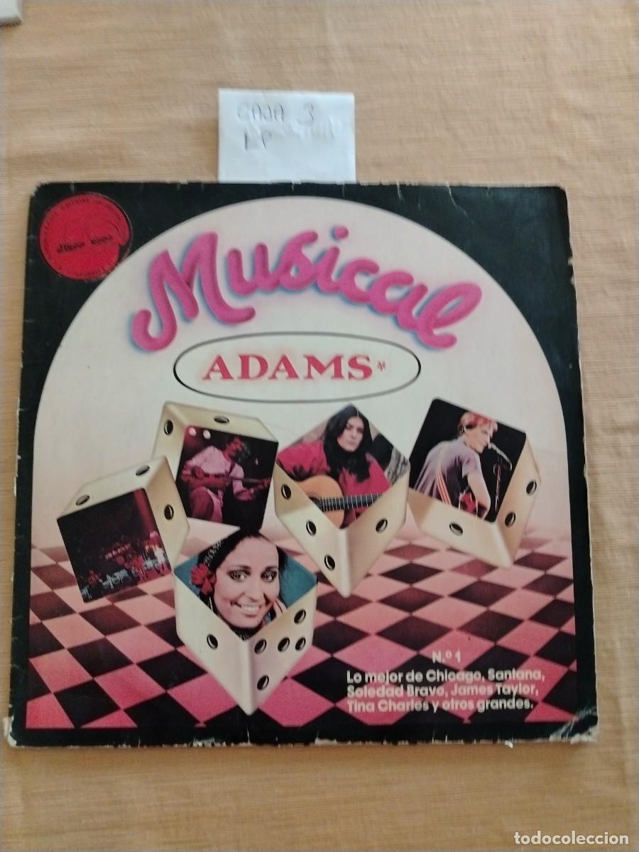 Discos de vinilo: Disco Vinilo LP musical Adams, Santana, James Taylor, Tina Charles