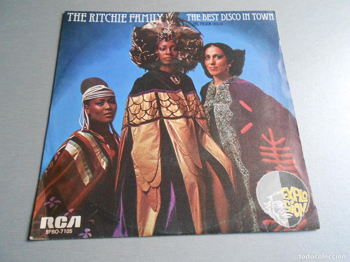 Discos de vinilo: RITCHIE FAMILY, THE, SG, THE BEST DISCO IN TOWN + 1, A&Ntilde;O 1976, RCA VICTOR SPBO-7105