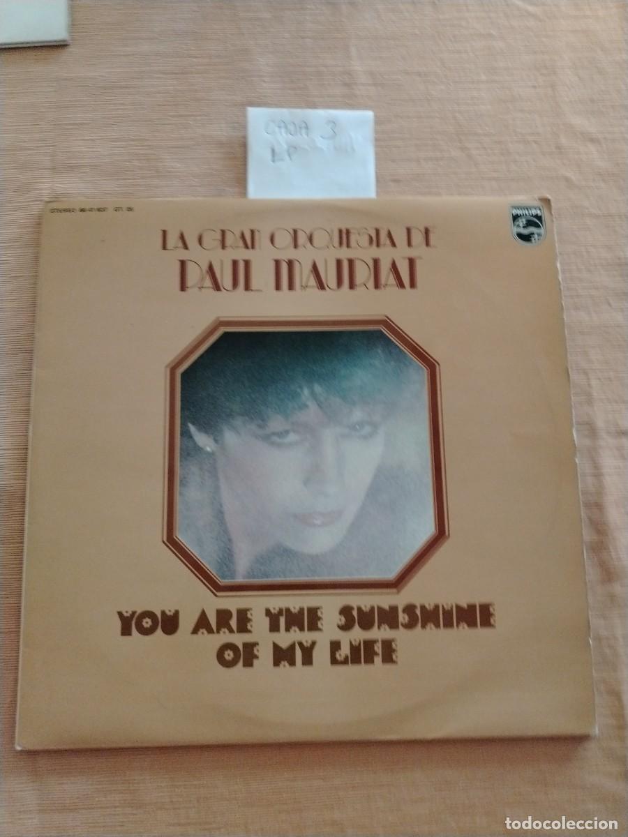 Discos de vinilo: Disco Vinilo LP la gran orquesta de Paul mauriat
