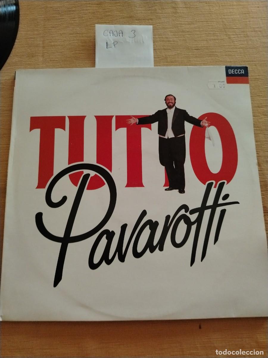Discos de vinilo: Disco Vinilo LP Pavarotti, leer bien