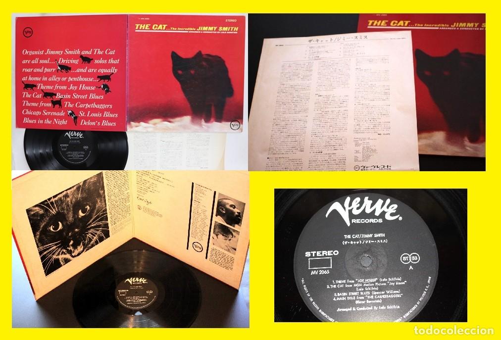 Discos de vinilo: JIMMY SMITH - the cat..incredible !! KILLER HAMOND !! EDIC JAPAN VERVE + INSERTO, TODO EXC