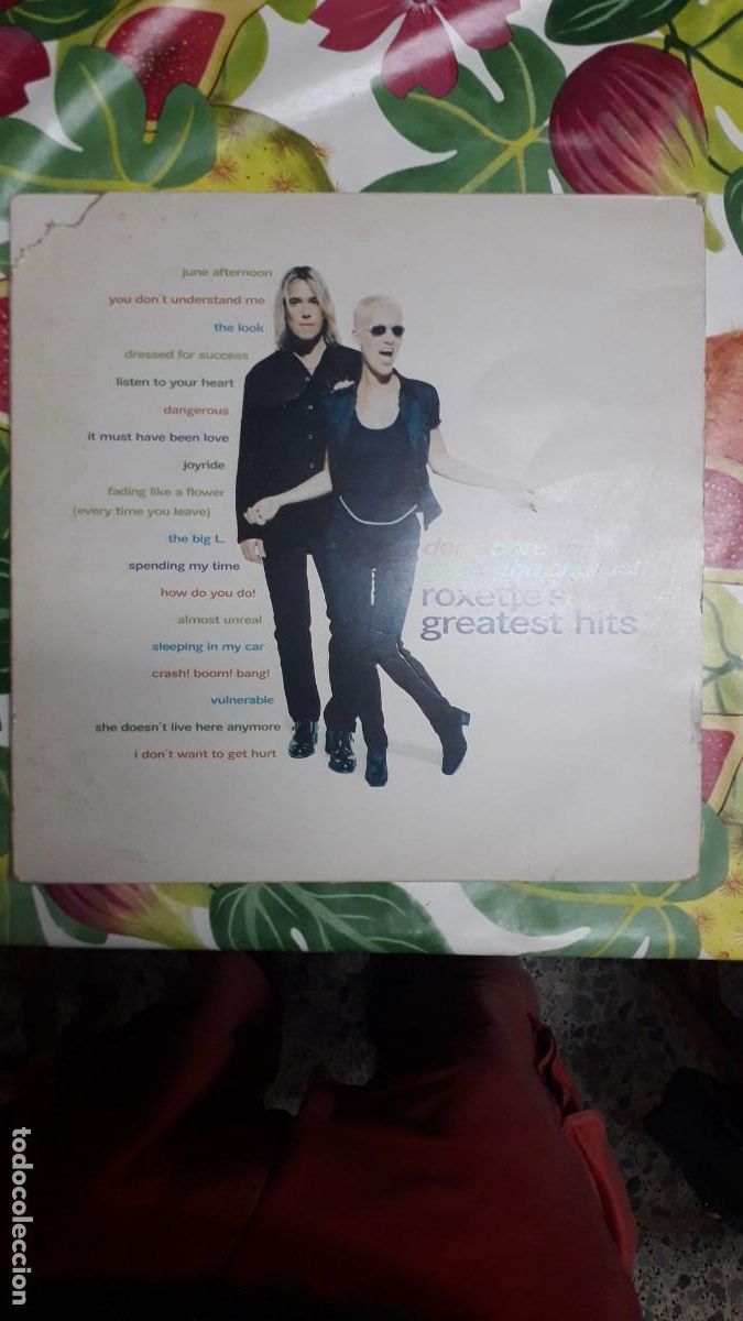 Discos de vinilo: Roxette-Don't Bore Us-Get To The Chorus!-1&deg;EDIC EUR-1995/Electronic/Synth-Pop/ROCK(9&euro;CERTIFI)
