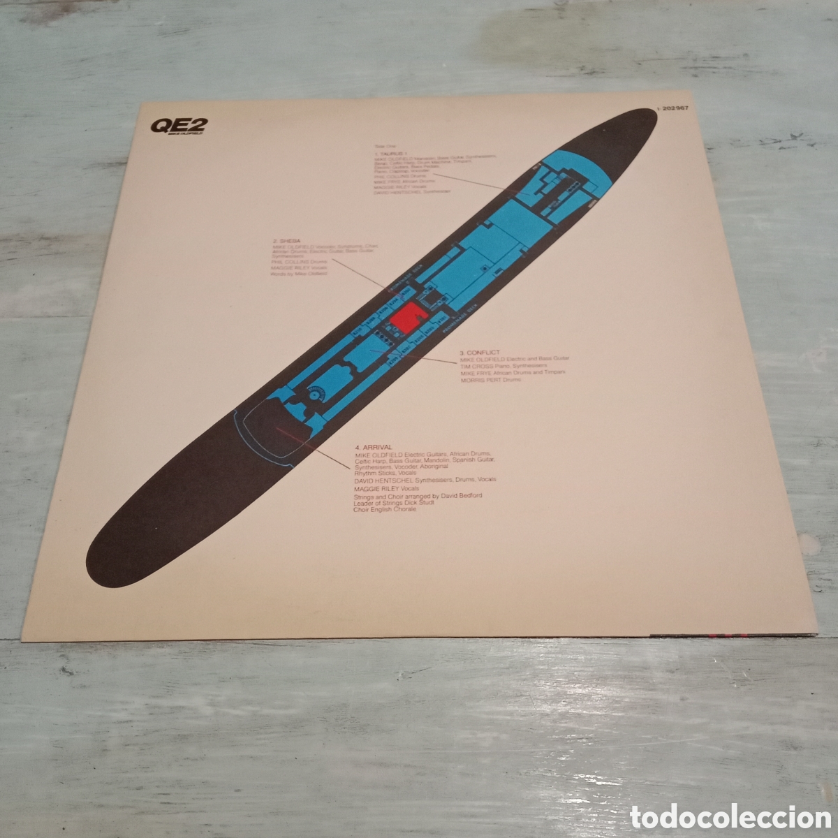 Discos de vinilo: MIKE OLDFIELD - QE2- LP - Foto 5