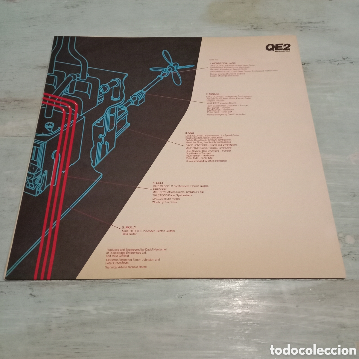 Discos de vinilo: MIKE OLDFIELD - QE2- LP - Foto 6