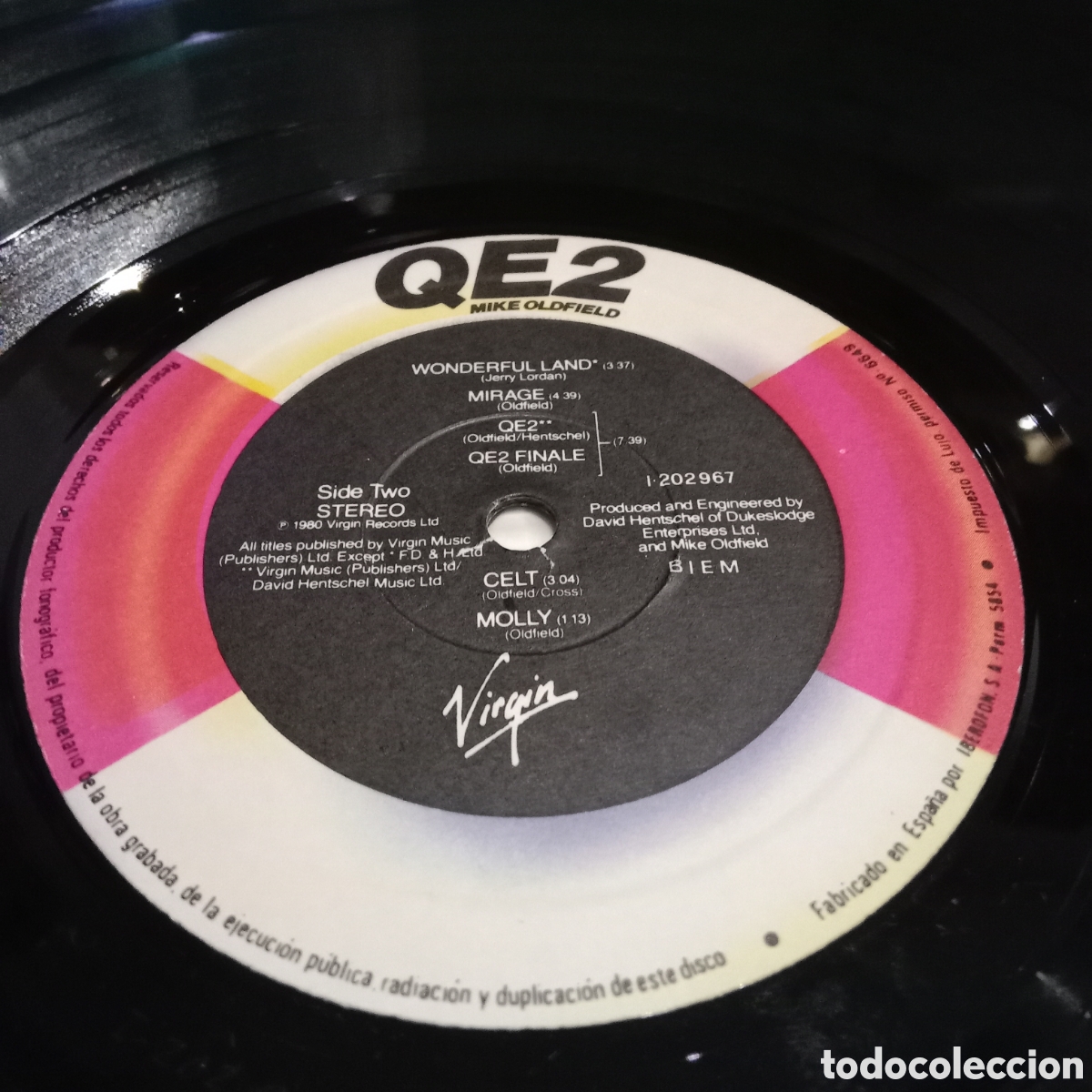 Discos de vinilo: MIKE OLDFIELD - QE2- LP - Foto 8
