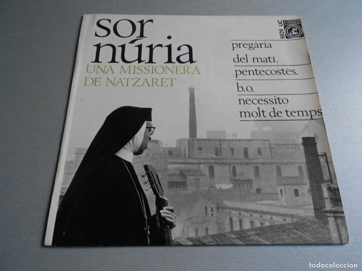 Discos de vinilo: SOR NURIA - UNA MISSIONERA DE NATZARET -, EP, PREG&Agrave;RIA DEL MATI + 3, A&Ntilde;O 1966, CONCENTRIC 6026-UC