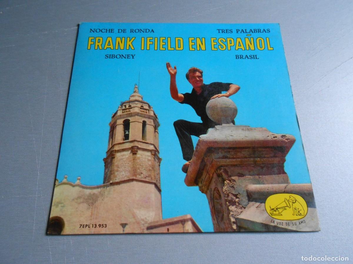 Discos de vinilo: FRANK IFIELD - En Espa&ntilde;ol -, EP, NOCHE DE RONDA + 3, A&Ntilde;O 1963, LA VOZ DE SU AMO 7EPL 13.953