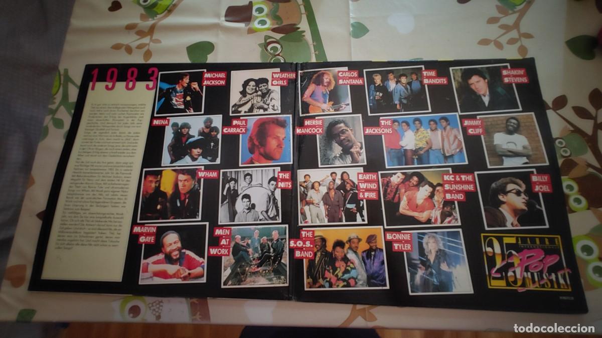 Discos de vinilo: 25 POP MUSIK-LP DOBLE MICHAEL JACKSON...GATEFOLD - Foto 2