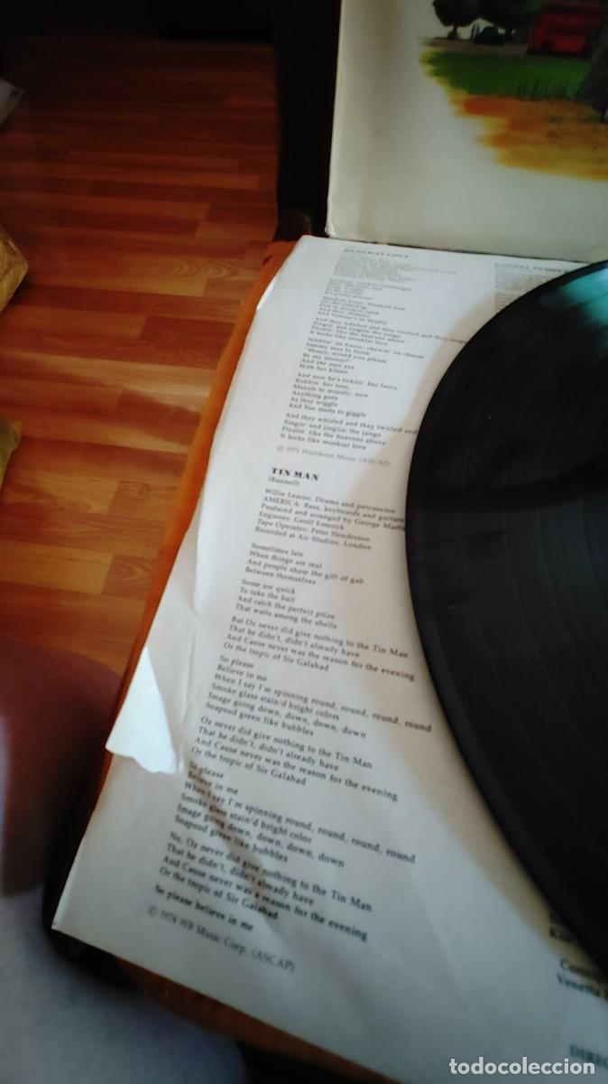 Discos de vinilo: AMERICA-LP GREATEST HITS-LETRAS - Foto 2