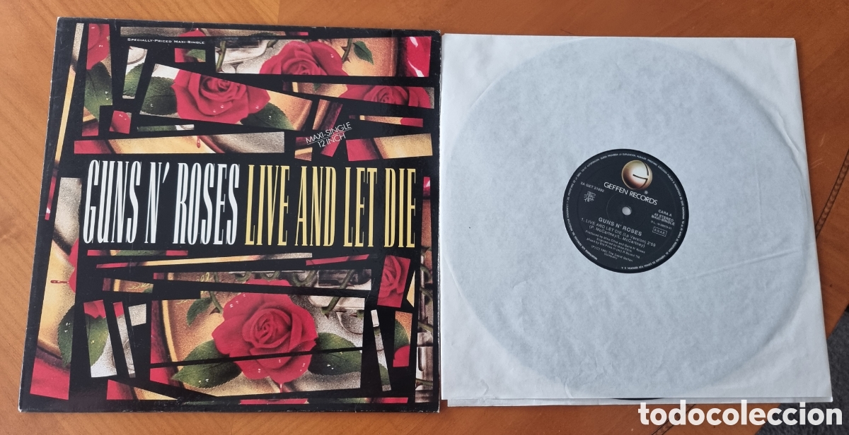 Discos de vinilo: Disco Guns N' Roses original ved fotos