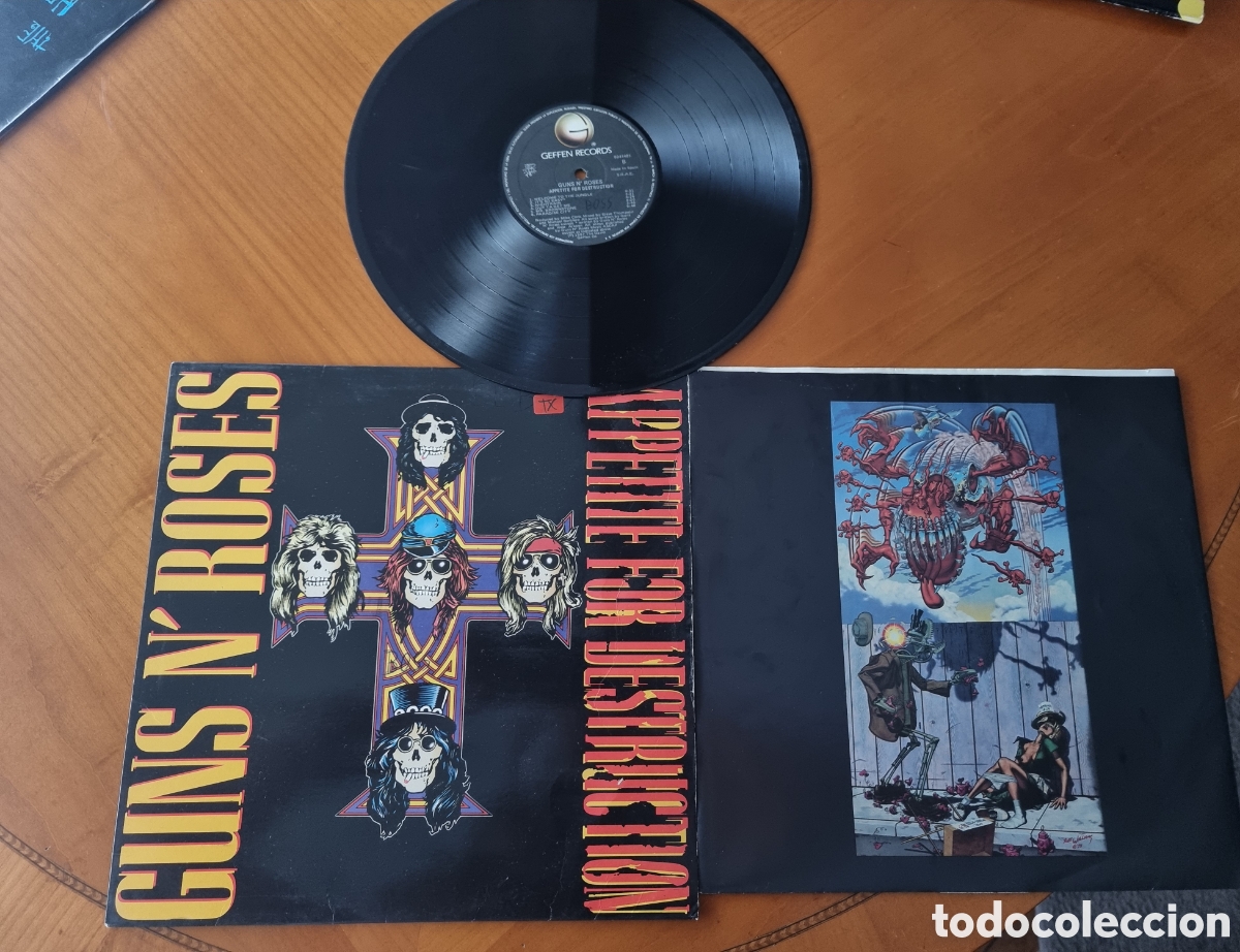 Discos de vinilo: Disco Guns N' Roses original buen estado