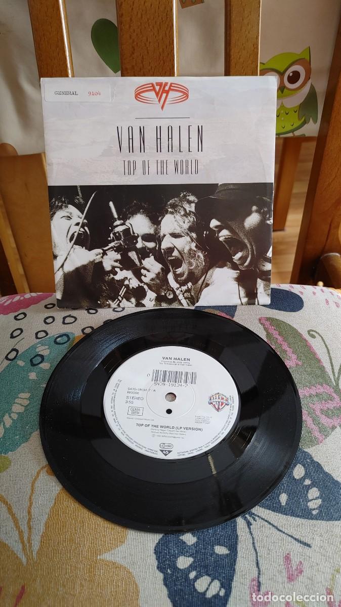 Discos de vinilo: VAN HALEN-SINGLE TOP OF THE WORLD