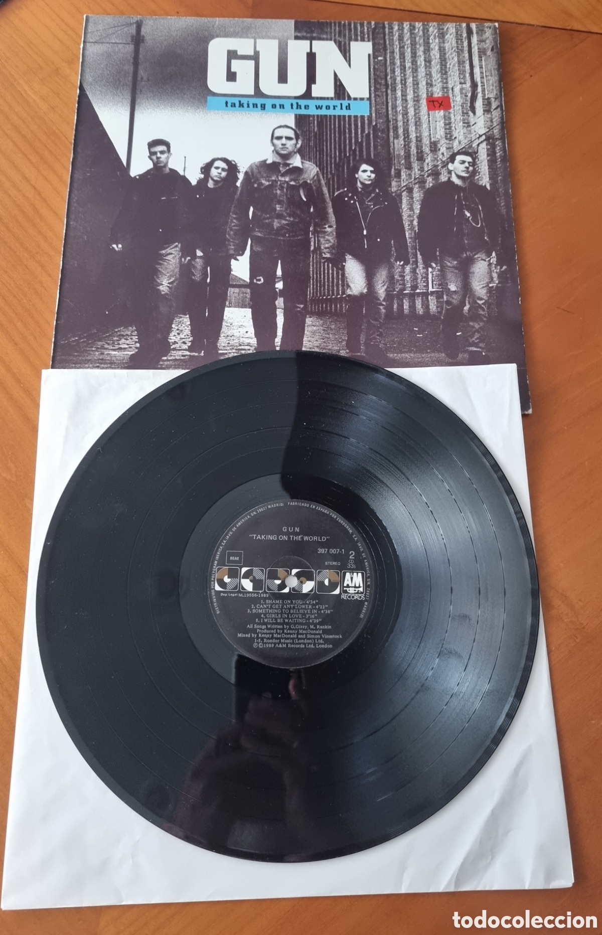 Discos de vinilo: Disco Gun original buen estado ved foto