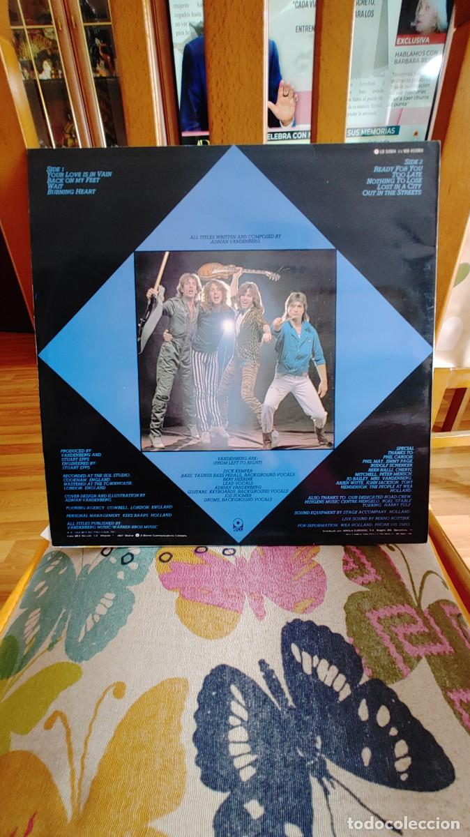 Discos de vinilo: VANDENBERG-LP VANDENBERG-SPAIN 1984-NUEVO - Foto 2