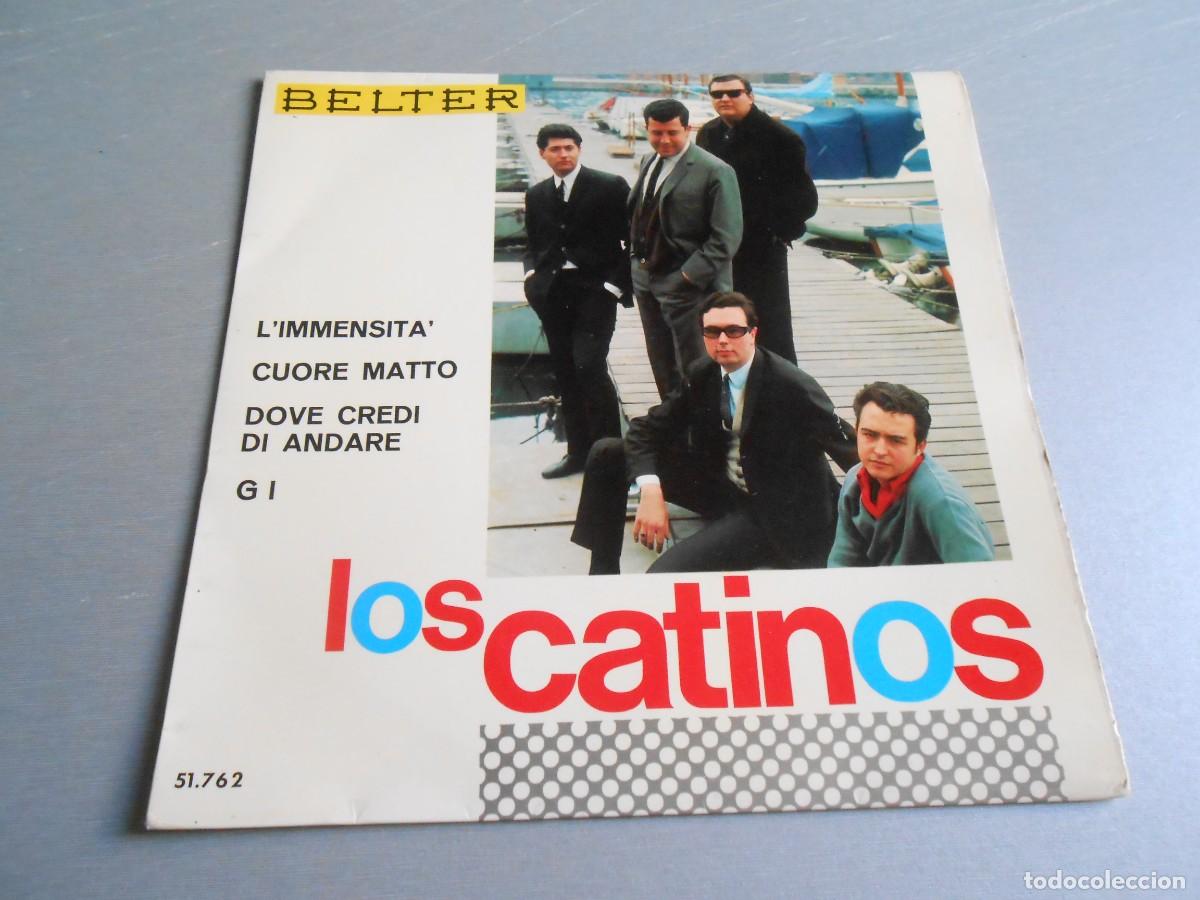 Discos de vinilo: CATINOS, LOS, EP, L&acute;IMMENSITA&acute; + 3, A&Ntilde;O 1967, BELTER 51.762