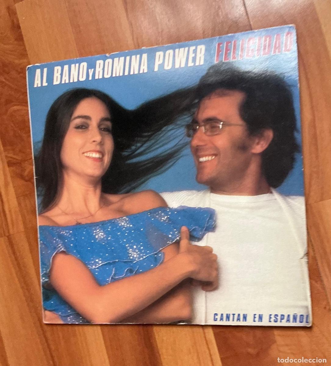Discos de vinilo: Felicidad. Romina y Albano. - Foto 2