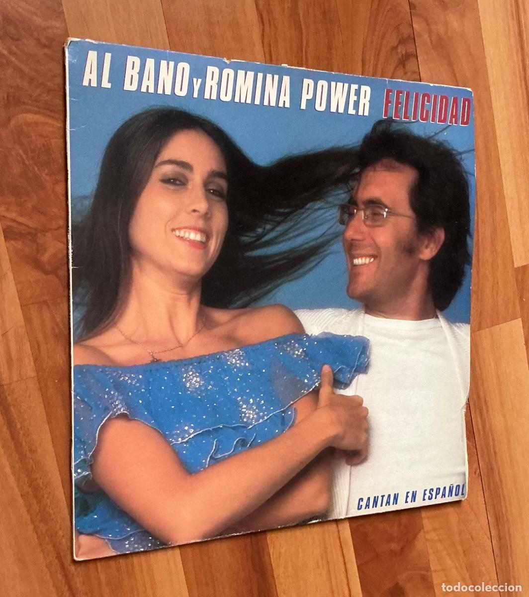 Discos de vinilo: Felicidad. Romina y Albano. - Foto 3