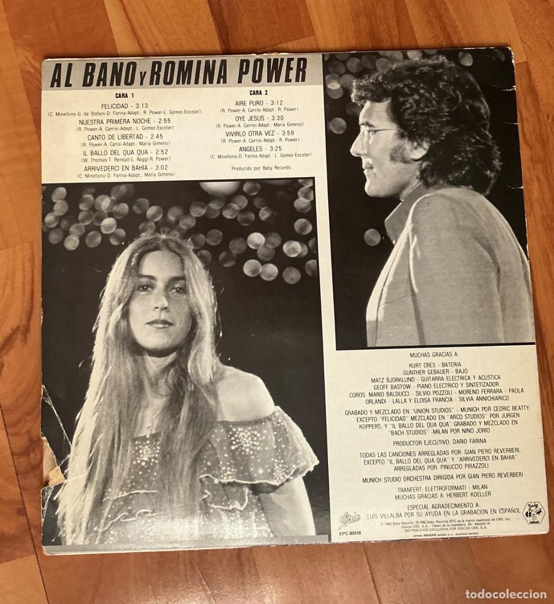 Discos de vinilo: Felicidad. Romina y Albano. - Foto 4