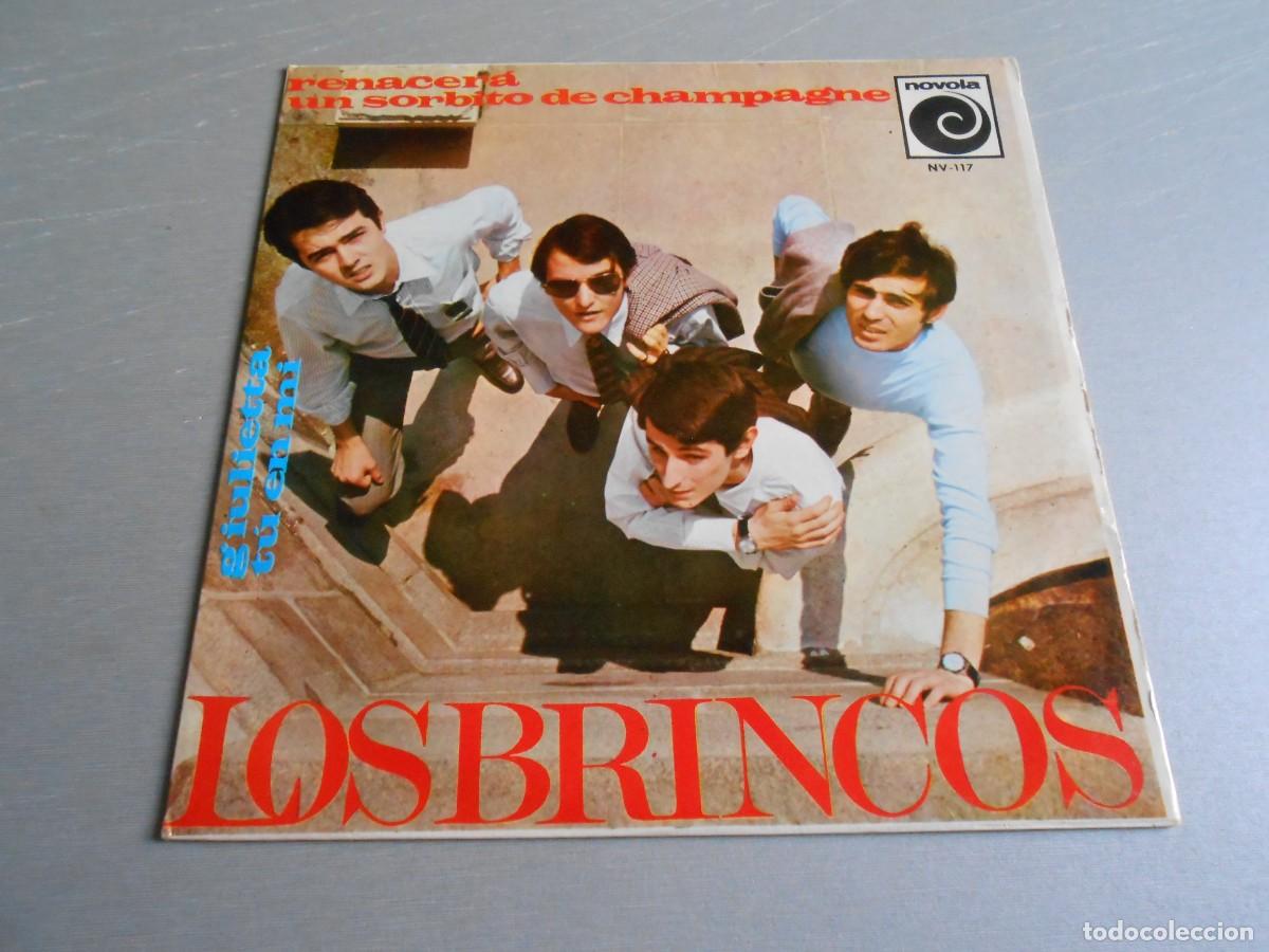 Discos de vinilo: BRINCOS, LOS, EP, RENACER&Aacute; + 3, A&Ntilde;O 1966, NOVOLA NV-117