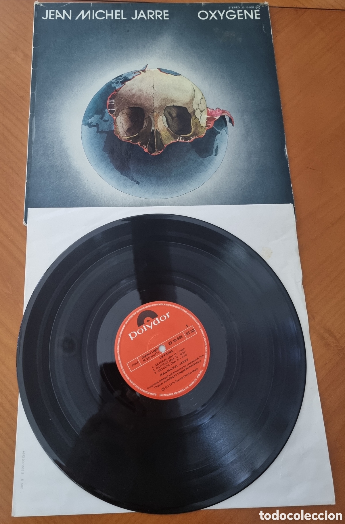 Discos de vinilo: Disco Jean Michel Jarre Oxygene original 1974 ved foto