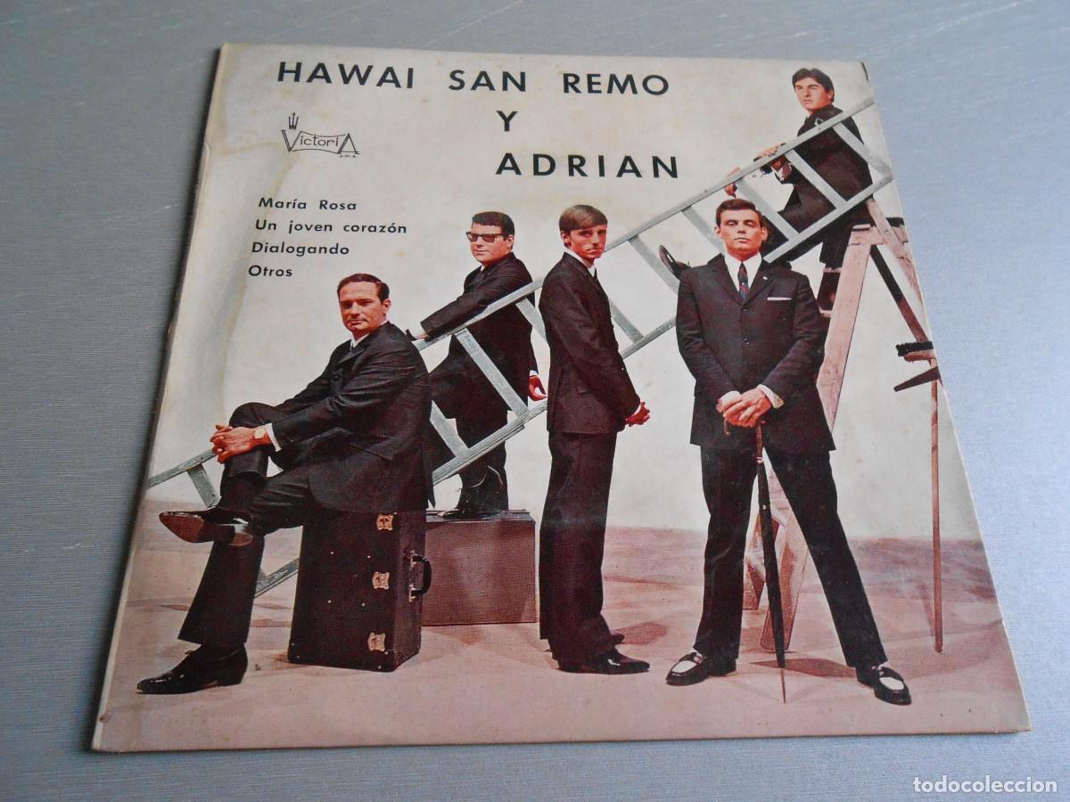 Discos de vinilo: HAWAI SAN REMO Y ADRIAN, EP, MARIA ROSA + 3, A&Ntilde;O 1966, VICTORIA AMS 107