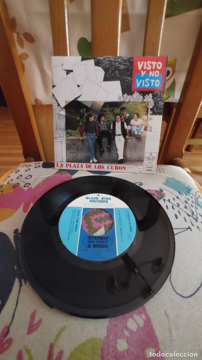 Discos de vinilo: VISTO Y NO VISTO-EP LA PLAZA DE LOS CUBOS-NUEVO