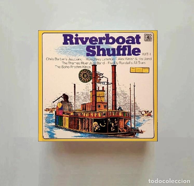 Discos de vinilo: [DOBLE LP VINILO]. RIVERBOAT SHUFFLE. JAZZ. RECOPILATORIO. VARIOS ARTISTAS.