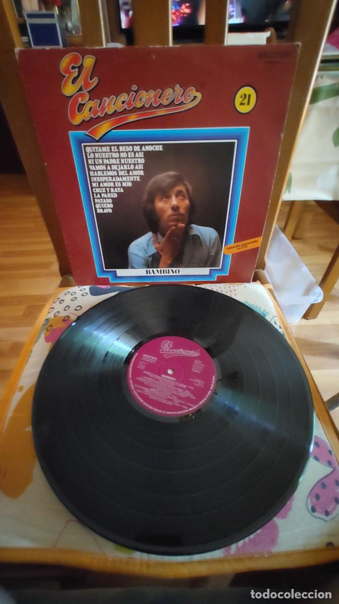Discos de vinilo: BAMBINO-LP EL CANCIONERO-BUEN ESTADO